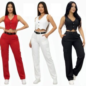 conjunto pantalón chaleco