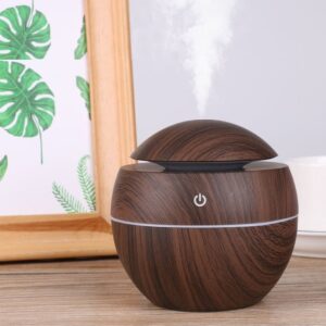 HUMIDIFICADOR DIFUSOR LED TIPO MADERA